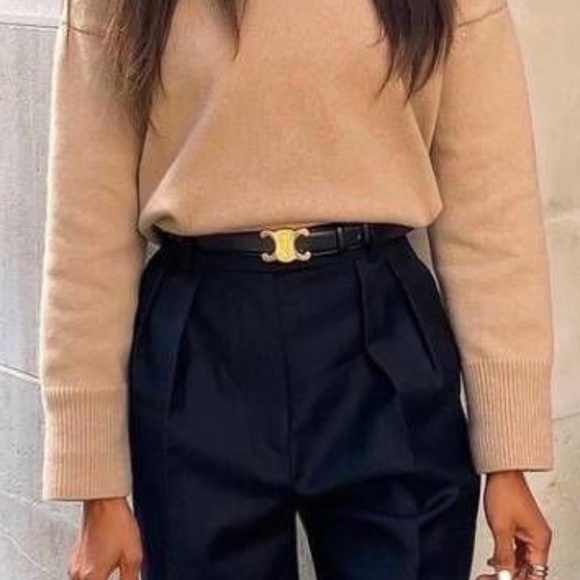 Celine Accessories - Celine Logo Belt Size 90